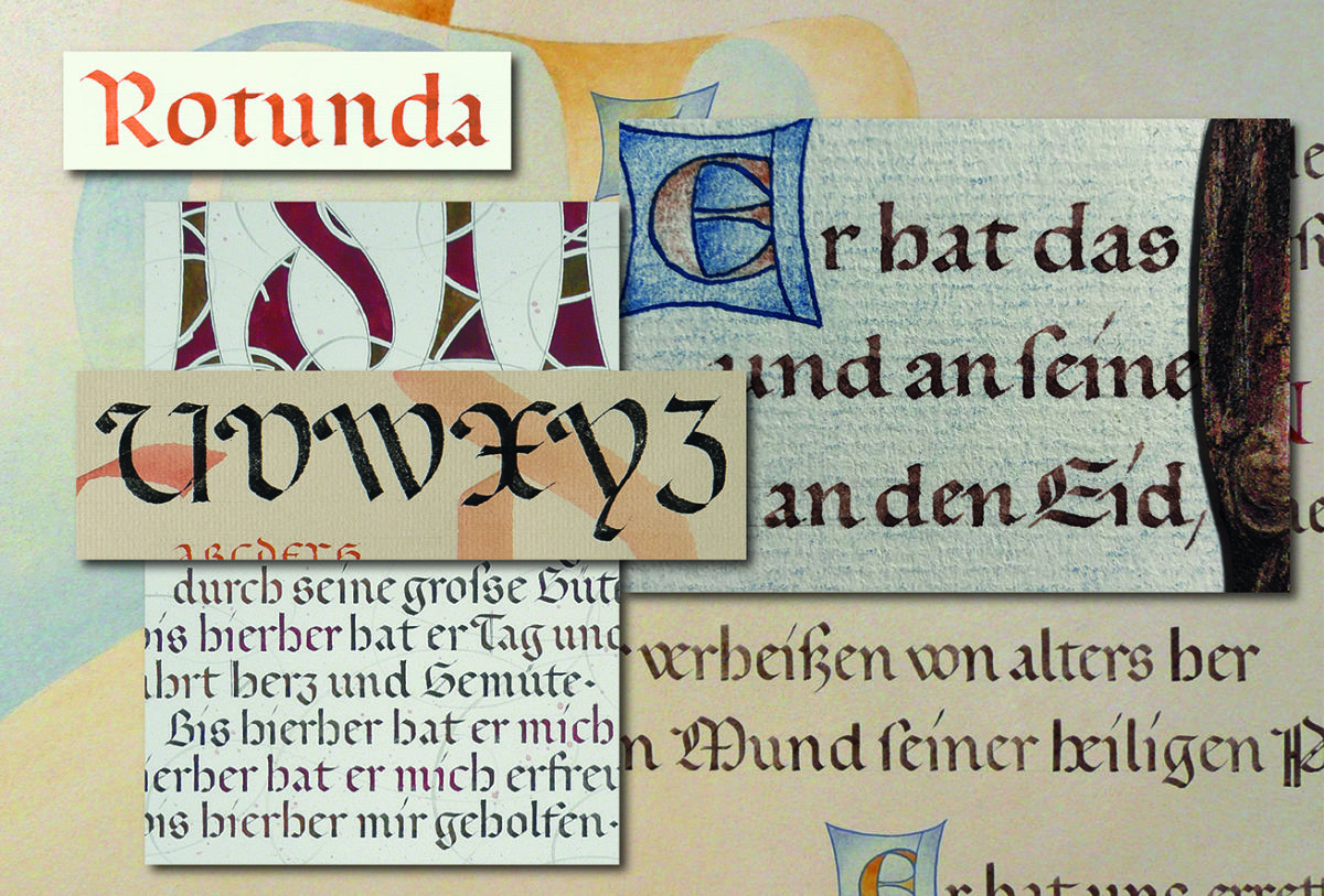 Rotunda Kalligrafiekurs mit Joachim Propfe Schrift & Heimatmuseum